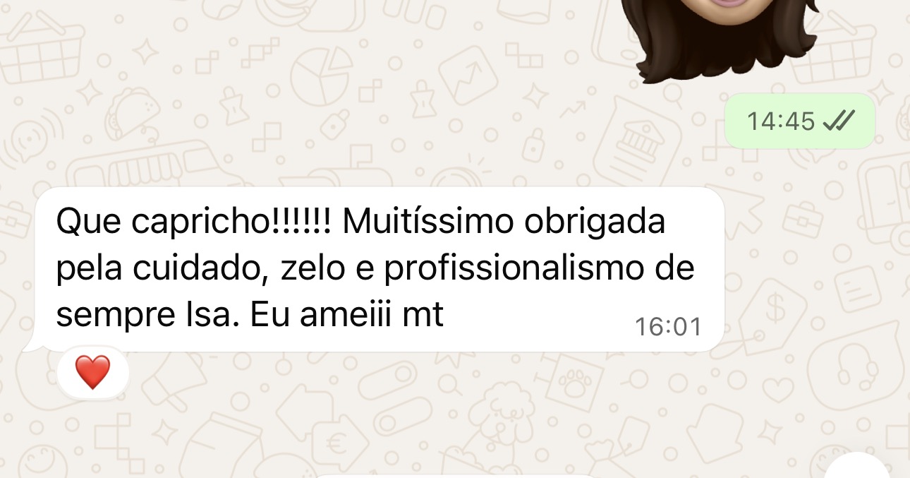 Depoimento de paciente